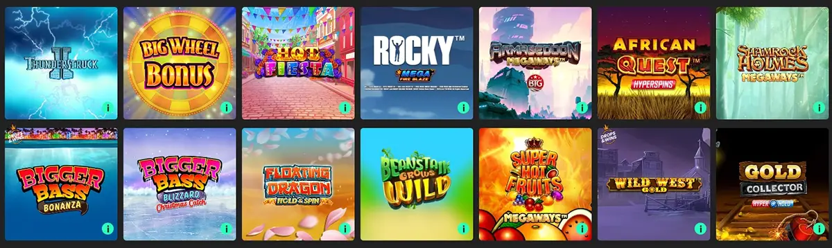 Bet365 Games casino slots